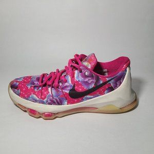 Nike KD 8 Premium Kay Yow Cancer Fund Pink/Blue Shoes Youth Size 5.5( Womens 7)